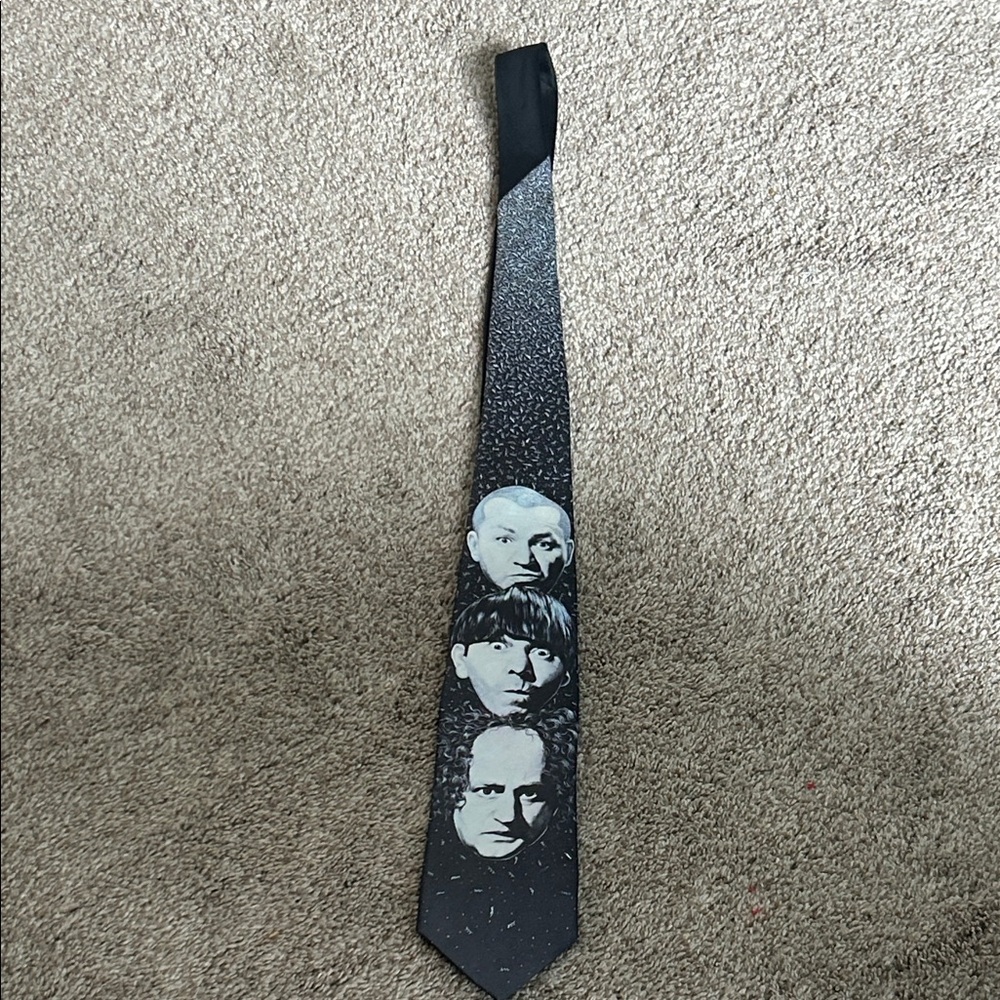 Ralph Marlin Three Stooges Men's Tie